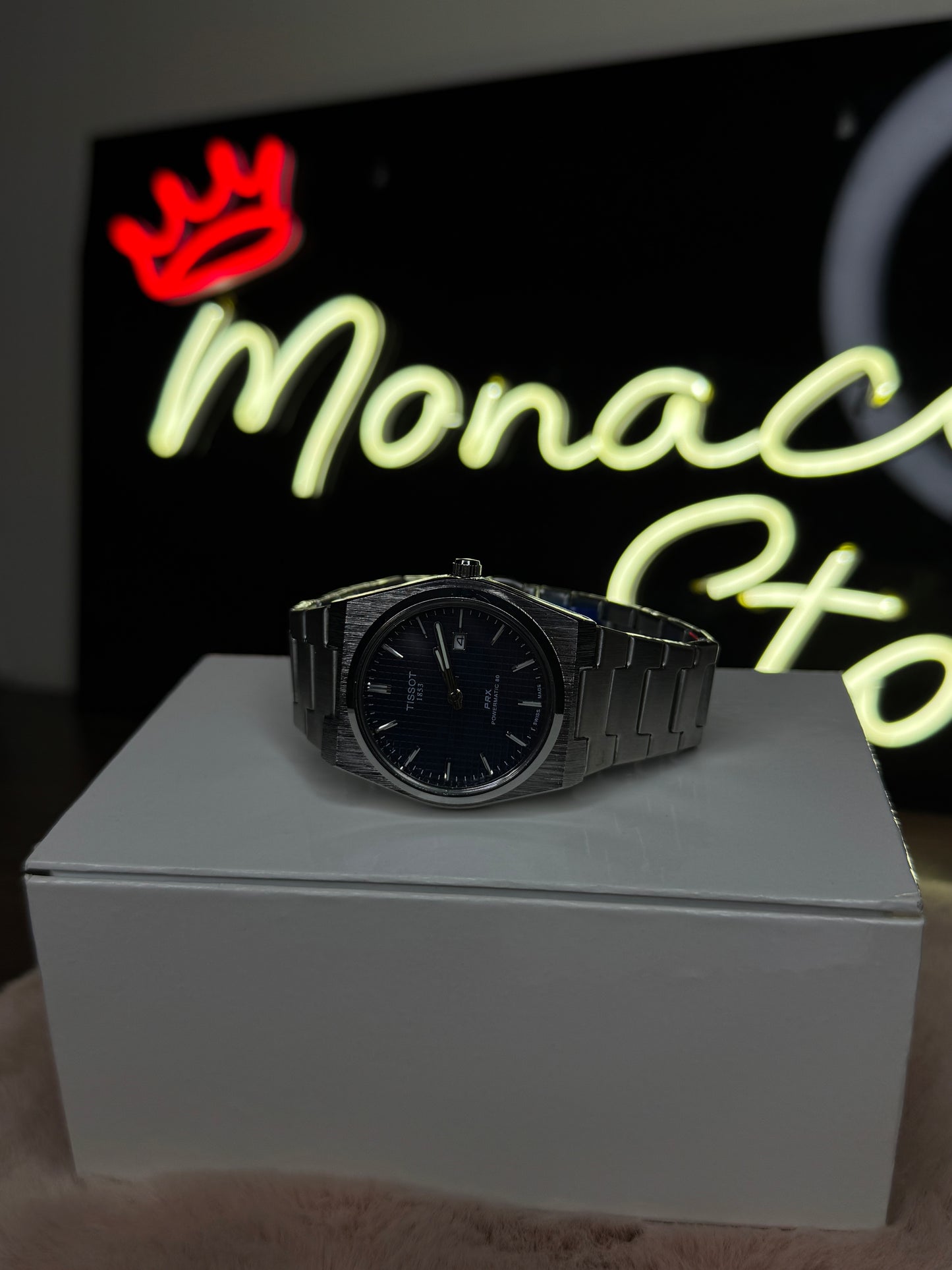 TISSOT ELITE PREMIUM WATCH – HIGH CLASS LUXURY BLUE DIAL – TISSOT PRX 1853