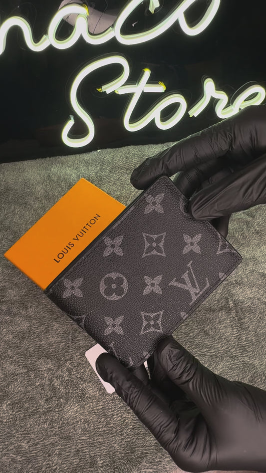 ELITE PREMIUM LOUIS VUITTON BRANDED WALLET GREY –