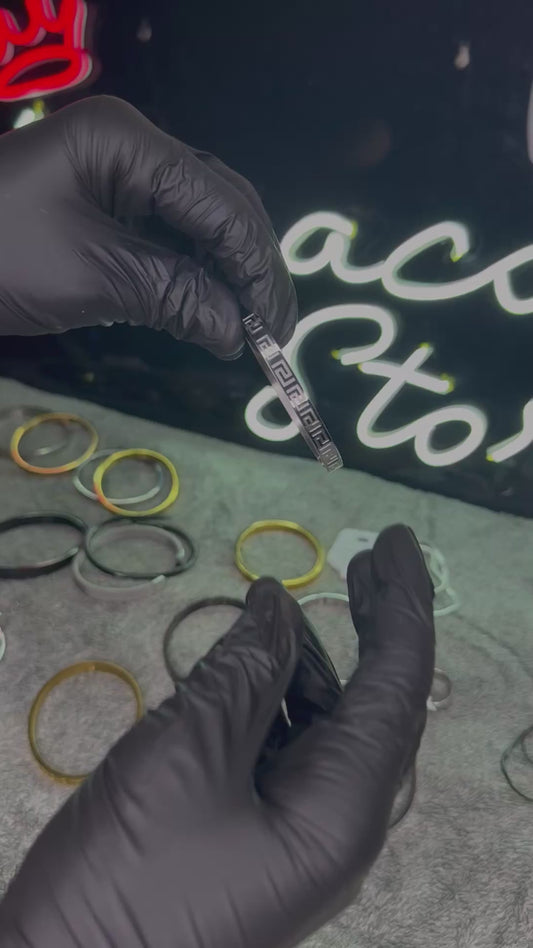 PREMIUM FENDI BRANDED STAINLESS STEEL BRACELET SLIVER –