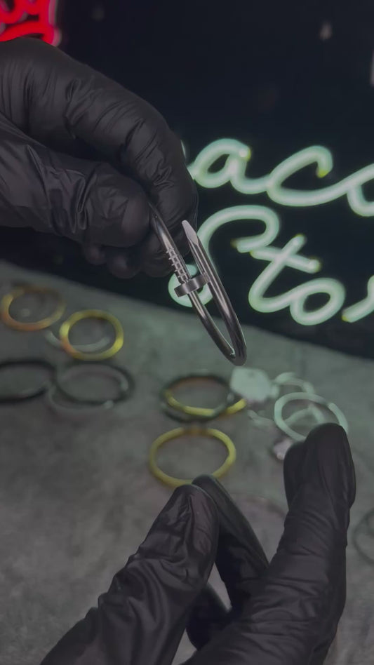 PREMIUM BRANDED NAIL STAINLESS STEEL BRACELET SLIVER –